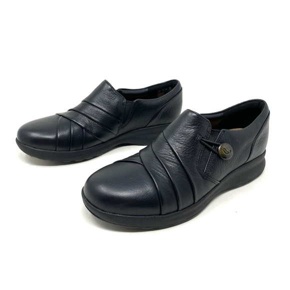 Clarks Un.Adorn Loop leather shoes NARROW - Picture 2 of 7